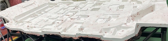 65MPa goma de fabricación de la fuerza 1.1g/Cm3 para el accesorio de comprobación auto