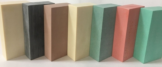 Tablero de los útiles del poliuretano de la aceituna 1.40g/Cm3 para trabajar a máquina el modelo convexo cóncavo And Fixture